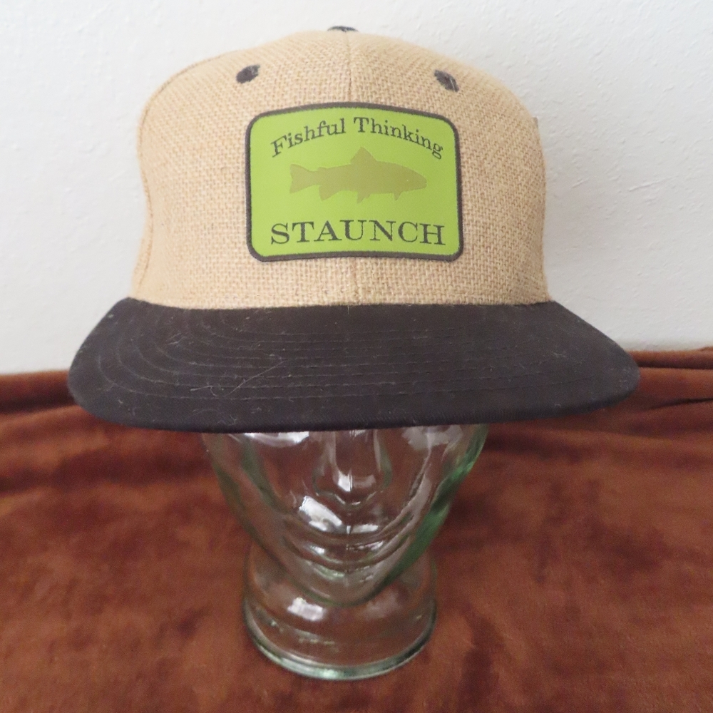 staunch hat cap snapback burlap fishful thinking